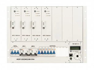 ИБЭП-220(380)/24В-210А-4/7 (1000)-8U-LAN